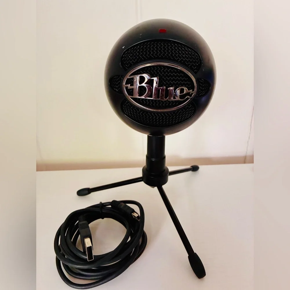 Blue Snowball iCE USB Mic for Recording & Streaming on PC & Mac - Black